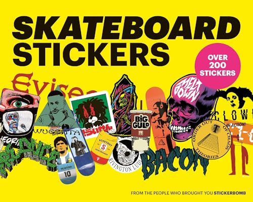 Skateboard Stickers: Stickerbomb