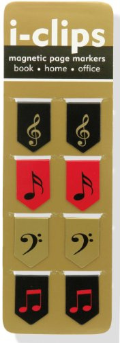 iClip Magnetic Bookmark Music
