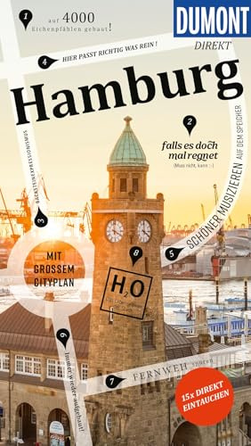 DUMONT direkt Reiseführer Hamburg: Mit großem Cityplan