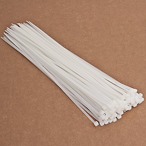 1000 x Kabelbinder Weiß 4,8 x 430 mm Tragkraft 22,2 kg nicht lösbar