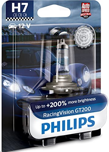 Philips 573130 RacingVision GT200 H7 car headlight bulb +200%, single blister