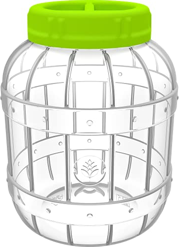 Browin 602015 Mehrzweck, Deckelfass, Glas für Salzgurken5 L, Plastik