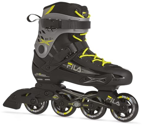 FILA SKATES 010621080 Houdini Inline Skate Hombre Black/Grey/Lime Tamaño 42
