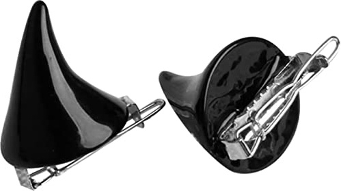 Oilmal 1 paio di nuovo stereo diavolo corno clip orecchio chic Halloween Cosplay clip capelli forcina