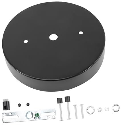 Homoyoyo 1satz Deckenabdeckung Metall Canopy Platte Für Lichtinstallationen Stabile Und Sichere Lösung Für Deckenlampen Installieren Hochgradig Langlebig Und Strapazierfähig