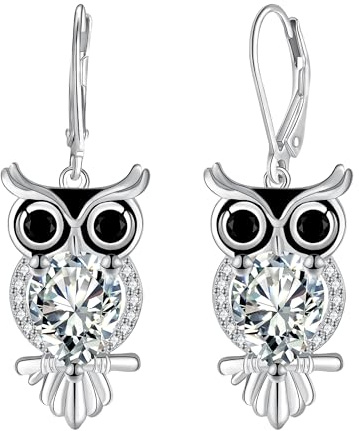 J.MUEN Ohrringe Silber 925 Hängend Lang,Schmuck Ohrringe für Valentinstag Muttertag Geburtstag Geschenk für Mama Ehefrau Freundin