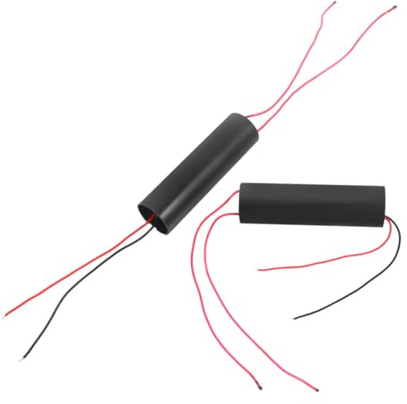 JECOMPRIS Trasformatore per LED 2pezzi Modulo Boost Step Up Nero in Plastico per Conversione e Regolazione Voltaggio in Apparecchiature Elettroniche Colore Casuale