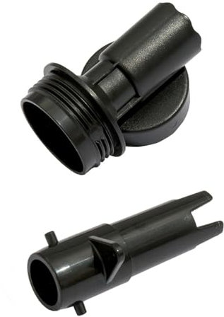 TopHomer Entlüftungsventil-Adapter, Schnellentriegelung, Pool-Aufblasschlauch, Ersatz, kompatibel mit P61726 P61727, 2 Stück