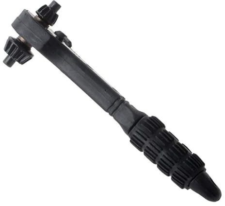 2 in 1 Ratchets Drill Chucks Wrench Double Head Chucking Tool Ergonomic Handle for Professional Repairs Drill Chuck Ratchet Wrench