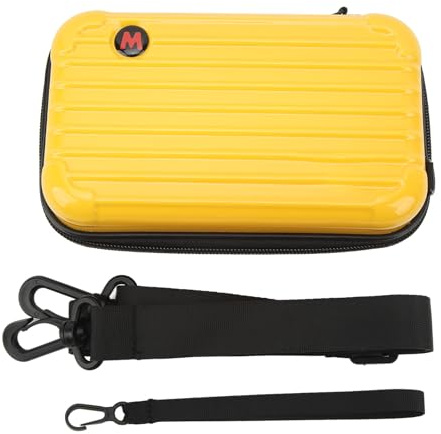 Kikumi Protective Bag, Avtagbar Inre Konsol och Lätt Att Rengöra Hård Skalväska med Slaghandslep för