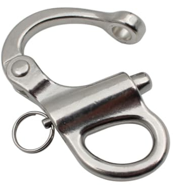Mikinona Grillete Cadena Acero Inoxidable Resistente Liberación Rápida Fijo para Barcos y Náutica
