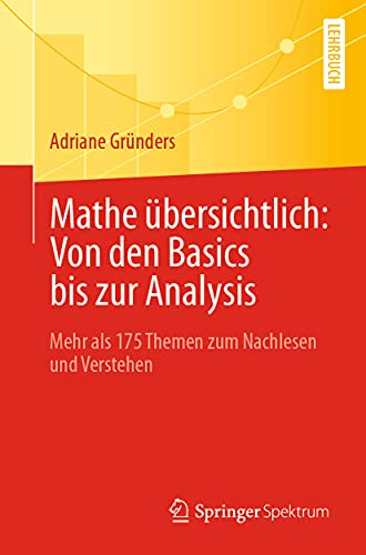 Mathe übersichtlich: Von den Basics bis zur Analysis: Mehr als 175 Themen zum Nachlesen und Verstehen