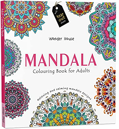 Mandala: Colouring books for Adults with tear out sheets
