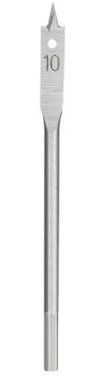 EsportsMJJ 6-40Mm Flat Spade Wood Drill Bit Hex Shank Woodworking Spade Drill Bit Hole Cutter - 10Mm