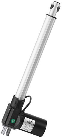 Attuatore Lineare Elettrico, 300mm, Motore DC 12V 4000N con Staffa di Montaggio, per Auto, RV, Veicoli, Navi, TV, Lettini Elevatori