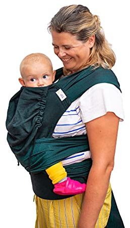 Madame Jordan Mei Tai - Wrap Conversion - ab Geburt - Made in Berlin (pur emerald)