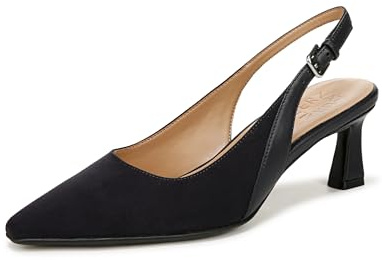 Naturalizer Womens Tansy Slingback Pointed Toe Pump French Navy 8.5 M