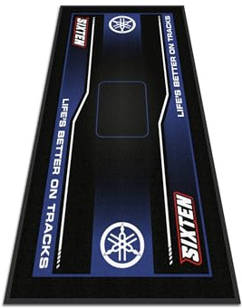 Tapis Environnemental Motocross pour Yamaha Marker 95x200 cm - Protection Sol Anti-Fuite - Conforme Normes F.I.M. - Sixten Environmental