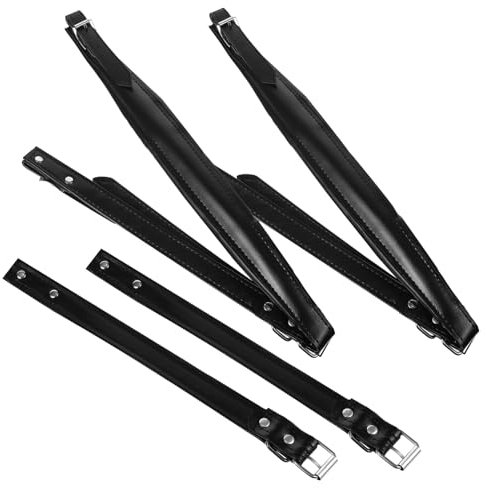 JOINPAYA Akkordeon-lederriemen Schultergurt Verstellbar Akkordeon-gurt Akkordeon-schulterband Passend Für Musikinstrumente Zubehör Für Akkordeons