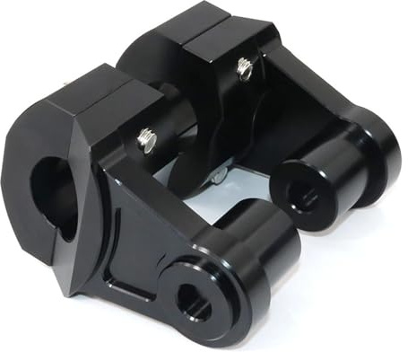 Guidon Riser Mount Clamp Pinces De Montage De Barre De Graisse Pour Guidon De 25.4mm, Rehausseurs De Barre De Graisse Pour Triumph Pour Thruxton 900 Pour Bonneville 790 Pour Bonneville Bobber T100 T12