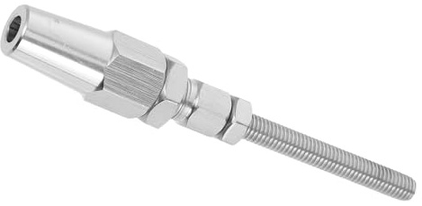 BCOATH Tendeur de Câble INOX pour Garde-Corps et Poteaux Raccord Fileté Connexion Stable et Résistante pour Balustrades Bois et Métal Sécurité Renforcée Extérieur
