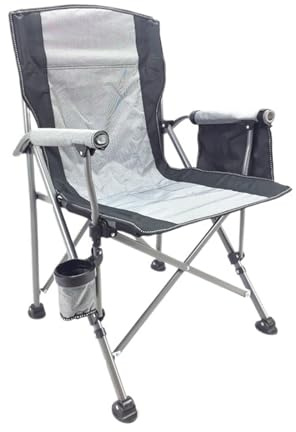 JBJYGSG Load-bearing 300 Pounds Outdoor Leisure Chair Folding Beach Chair Art Student Painting Chair Director Chair Camping Barbecue For Garden Fishing Bbq(Grey)
