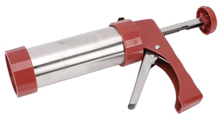 Luocute Edelstahl-Kekspresse, Kekspresspistolen-Set mit 23 Zubehörteilen für DIY-Weihnachtsmacher, Dekorationsset mit Scheiben und Spritztüllen für Kekse, Kuchen, Desserts