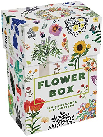 Flower Box: 100 Postcards by 10 artists