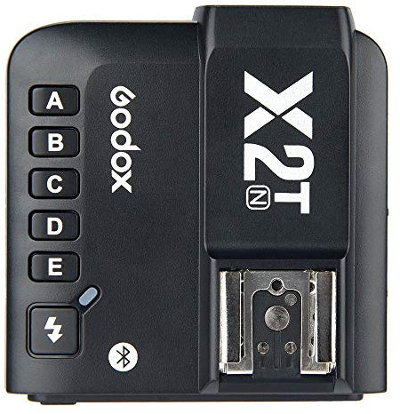Godox X2T-N Déclencheur de Flash pour Appareil Photo Nikon, HSS LCD Écran 2.4G sans Fil Trigger Transmetteur Compatible avec Caméra Nikon Godox V1-N/AD200Pro/AD300Pro/AD400Pro etc