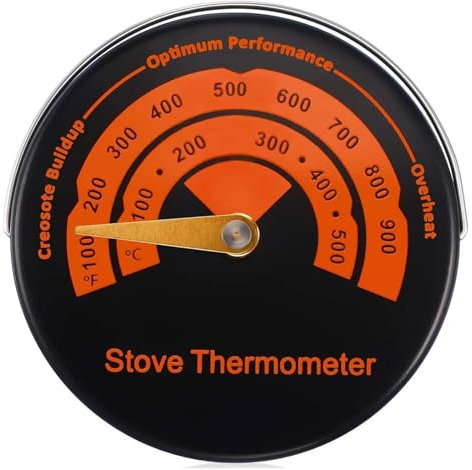 Holzofenventilator Wärmebetriebener Ofenventilator, 6 Flügel, Kaminventilator, 360° Drehbar, Holzofenventilator, Zuhause, Effiziente Wärmeverteilung Im Winter Energiesparender Ofenventilator ( Color :