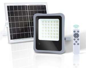 Proyector Solar LED 200W: Ilumina tus exteriores de forma sostenible. Fácil instalación y alta eficiencia, ideal para jardines y eventos. ¡Crea un ambiente acogedor y ecológico!