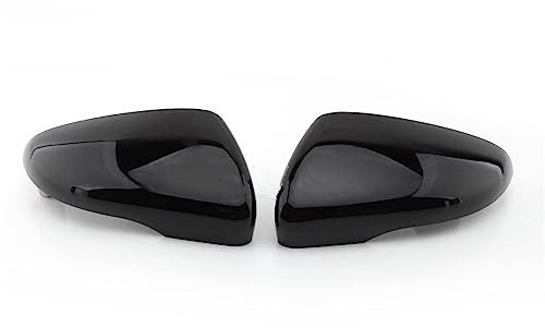 YyQFMA8 Auto Spiegelkappen für Golf 6 MK6 2009-2013,Auto Rückspiegel Seite Glas Spiegel Abdeckung Trim Ersetzen Zubehör.