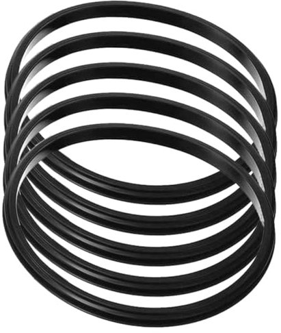 NULYLU 5 StüCk Silikonring FüR Flaschendeckel Dichtungsringe Isolierflaschen Ersatzring Luftdichte Flaschendichtung FlaschenzubehöR