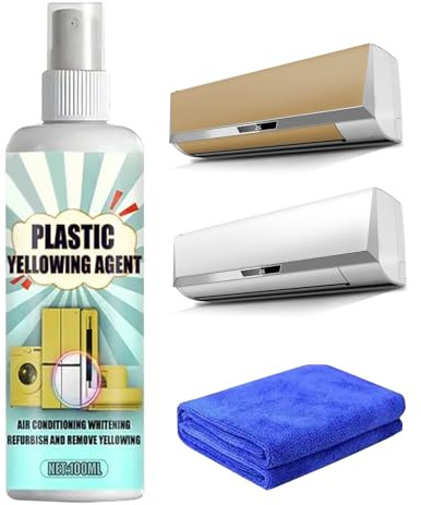 Klimaanlagen-Reiniger, 100 ml, Fensterreiniger, Reinigungsschaum zum Abbau von Schmutz, Staub, Fett, Hvac-K, Heizung, Kühlschrank, Wohnmobil, Haushalt