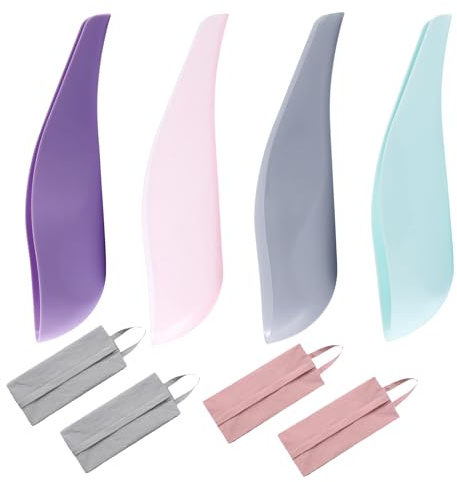 MinXin 4 Pcs Urinella für Frauen, Pinkelhilfe für Frauen, Urinflasche für Frauen, Uriniergerät Tasse für Schwangere, Patienten, Frauenurinal für Festival, Aktivitäten, Camping