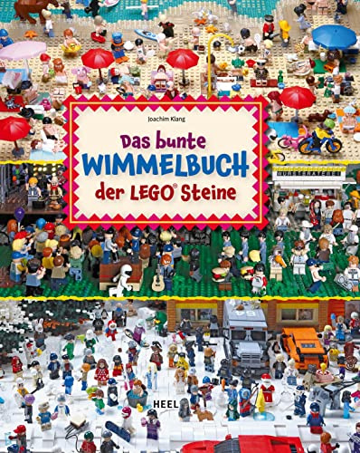 Das bunte Wimmelbuch der LEGO®Steine: Das große Bilderbuch - Suchspaß für alle Lego-Fans