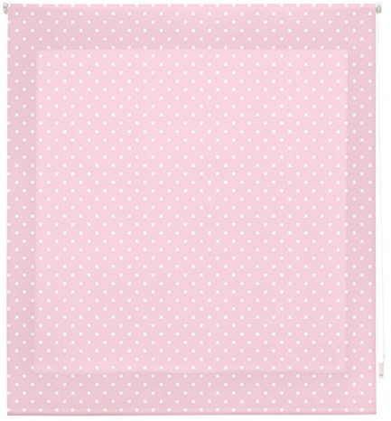 blindecor Rollo Flecken, Stoff, Pink, 150 x 180 cm