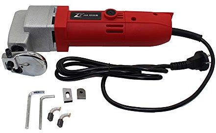 Toplionace 220V Électrique Cisaille à Tôle Cisailles de Coupe Cisailles Outil Électrique de Coupe Robuste 580W 2000RPM