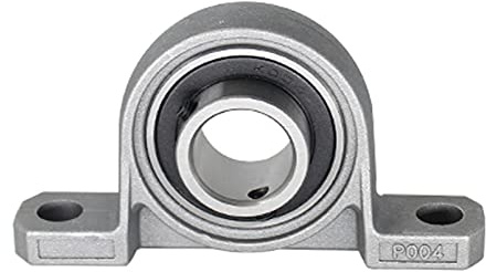 Anawakia Gehäuselager Flanschlager Stehlager Gehäuselager Achse Welle Maschine Gelenklag Stehlagereinheit Kugellager Zinklegierung (Innendurchmesser 25mm,2pcs)