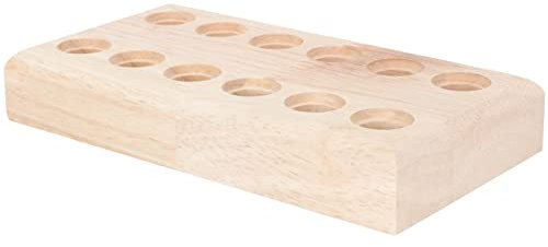 Cabilock 12löcher Holz Zangenorganizer Mit Löchern Für Zangen Aufbewahrung Zangenhalter Zangenständer Zur Übersichtlichen Werkzeugaufbewahrung Rutschfester Zangenbasis