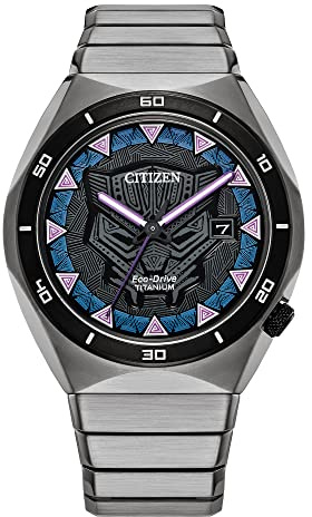 Citizen Men's Marvel Black Panther Inspired Watch, Black, 41MM, AW1668-50W
