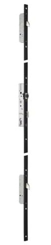 Serrure à têtière filante isolante 3 points type TF3 6570-4 axe 30 mm coffre de 45 mm