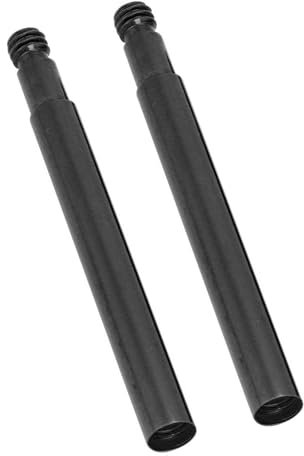 EVGATSAUTO Presta Valve Extender, Presta Valve Extender 80Mm, 2Pcs 60mm Bicycle Presta Valve Extender Inner Tyre Valves Extension (black)