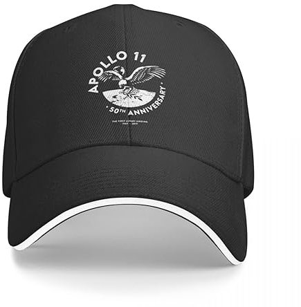 BEABAG Basecap Apollo 11 Mütze Baseballmütze Angelkappen Neue Mütze Mütze Damen Herren