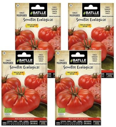 Semillas de tomate raf ecológicode Semillas Batlle PACK (4)
