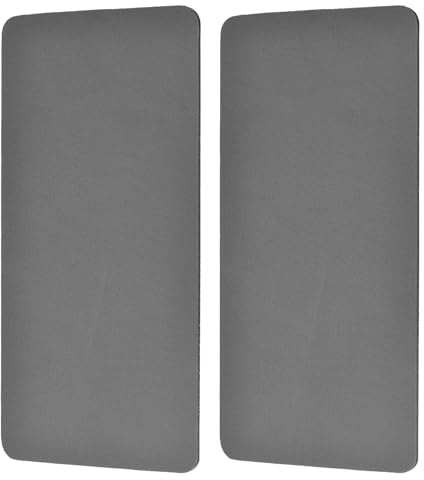 uxcell 2pcs Refrigerator Drip Catcher, Quick Dry Water Drip Pads, Protects Water Dispenser Pan from Spills, Dark Grey