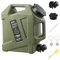 Sparkstarses Cmaping Wasserbehälter, 12L Wasserbehälter mit Wasserhahn, tragbarer Wasserbehälter, Wasserspeicher für Outdoor, Camping, Angeln, Party, Van, Wohnmobil (12L)