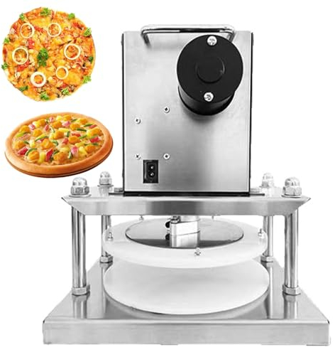 GTANND Pressa per Pasta elettrica Commerciale Manuale, Macchina per appiattire la Pasta, pressa per Pizza, per Torte, Macchina per pressare la Pasta per Pizza,25Model