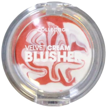 Collection Cosmetics Velvet Cream Blush, Cream To Powder, Matte, Toffee Swirl