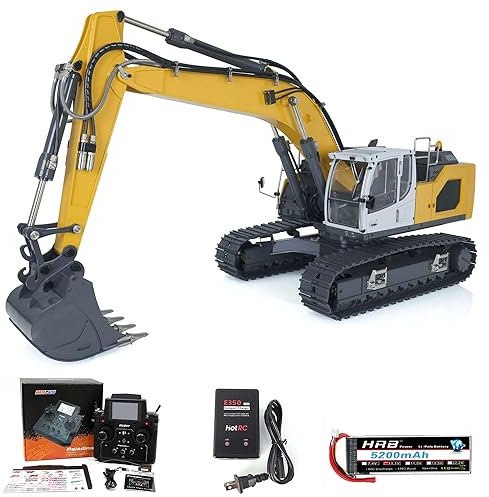 wheelfun Hydraulik RC-Bagger für Fernsteuerung 945 5CH Rückschlagventil 1:14 Ferngesteuerter Hydraulischer Bagger